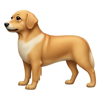 Donald trump dog sticker
