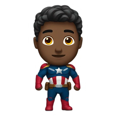 Capitán América sticker