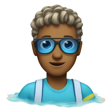 Water vacation sticker