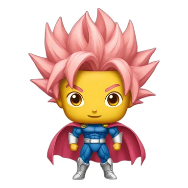Super Saiyan Rose sticker