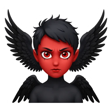 Demon Angel sticker