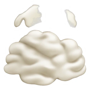 coconut ice cream  sticker