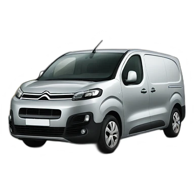 citroen jumpy 2008 silver grey atlante exclusive sticker