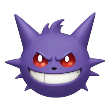Gengar pokemon sticker