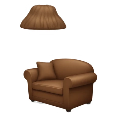 Cozy brown  sticker