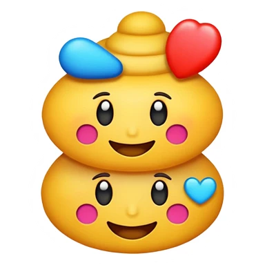Emoji high sticker