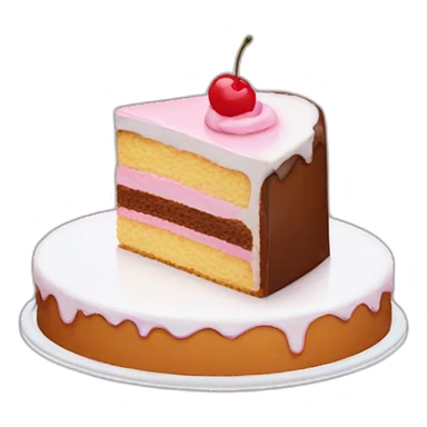 piece of cake sticker
