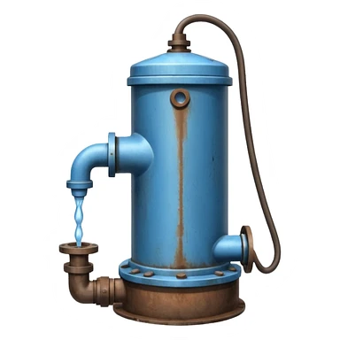 well water pump sticker