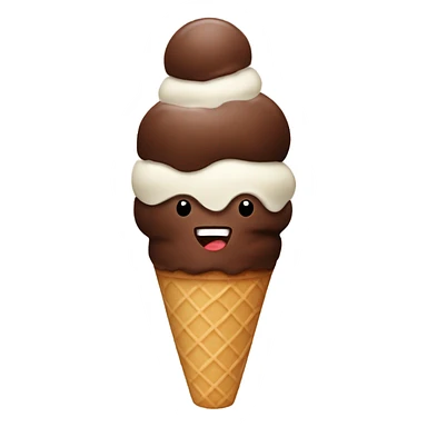 CHOCOLATE ICE CREAM  sticker
