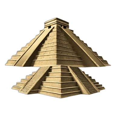 mayan pyramid sticker