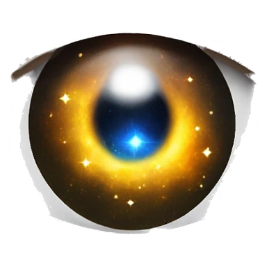 Eye of the universe sticker
