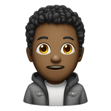 Horror movie character sticker