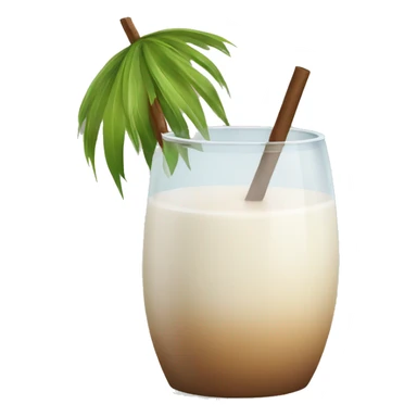 coconut drink sticker