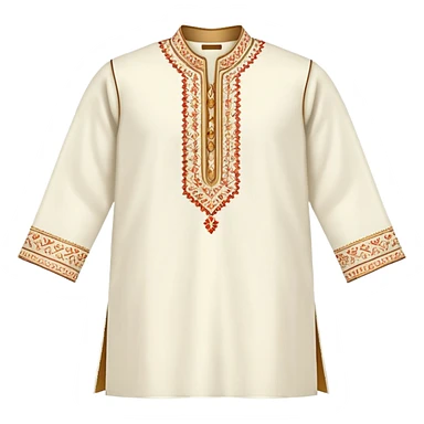 traditional kurta sticker