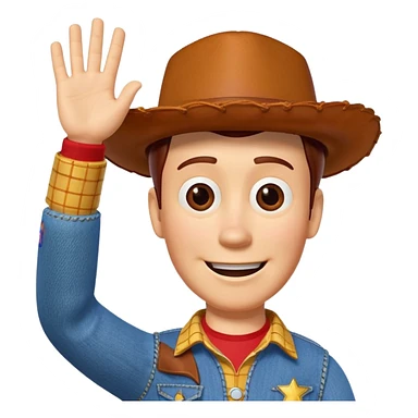 toy story mano arriba  sticker