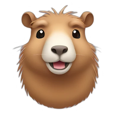 computer capybara sticker