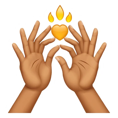 Ανοιγουν χερια και γραφει την λεξη συμβολισμος sticker