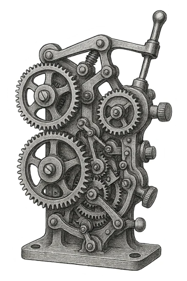 Meccanismo individuato sticker