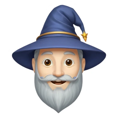 Funny Wizard sticker