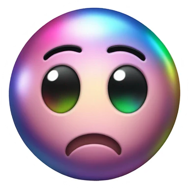 Metal cute black eyes Kirby ball driving on 4 car wheels sticker