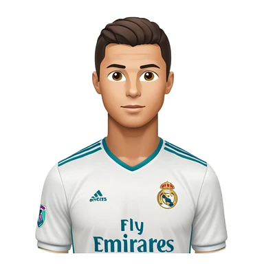 Cristiano Ronaldo en el Real Madrid  sticker