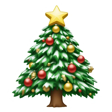 Árvore de natal branca  sticker