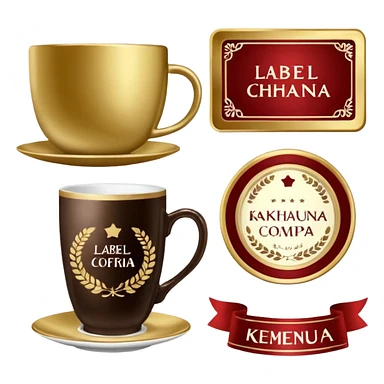 Эмодзи для кофейной компании LABEL. Цветовая палитра: #FFFFFF, #F7FD02, #D3D3D3, # 242424 sticker