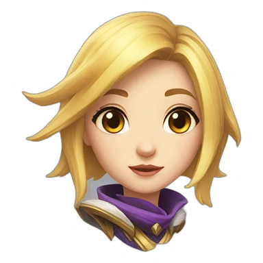 lux from league of legends sticker