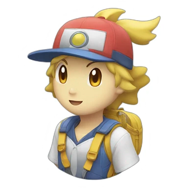 Global Trade Station Pokemon Badge  sticker