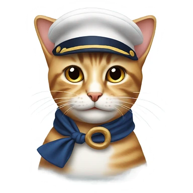 Sailor cat  sticker