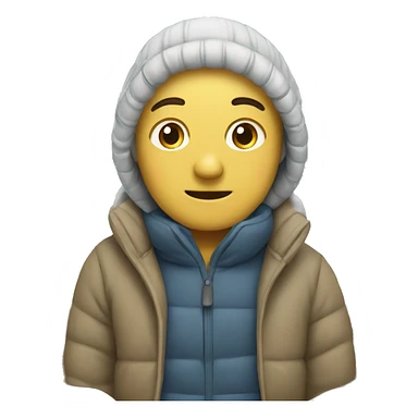 Winter, comfort sticker