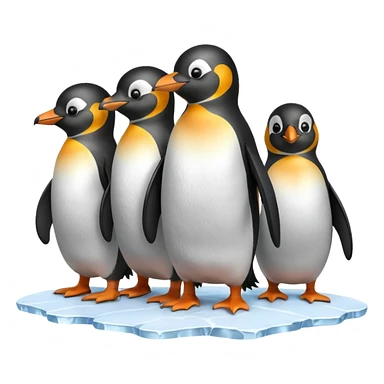 Penguins Are Very Cold sticker