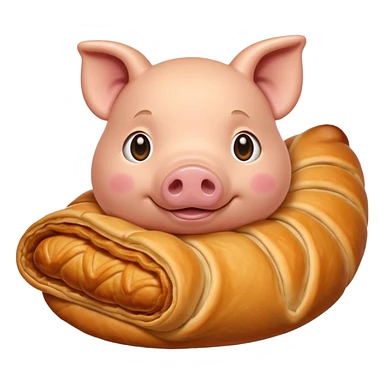 pig in blanket sticker