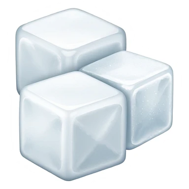 two sugar cubes sticker