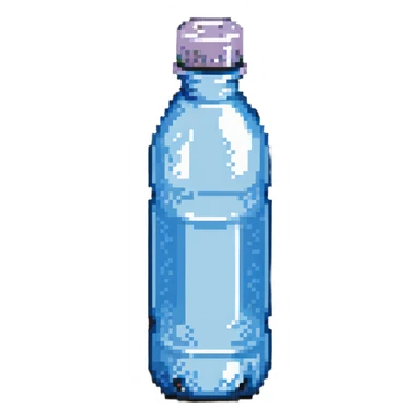 water bottle simple design sticker