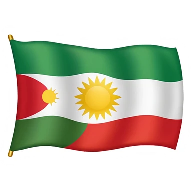 Kurdistan flag emoji sticker