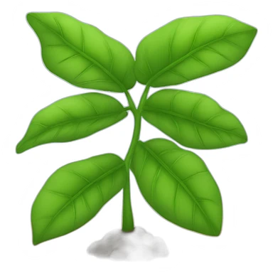 Trebol de 5 hojas sticker