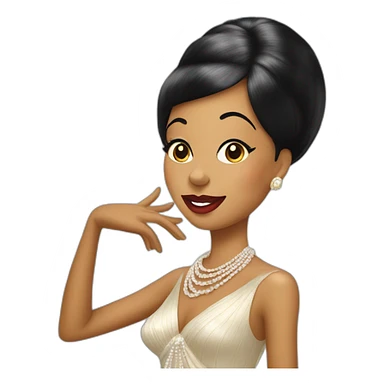 Josephine Baker sticker