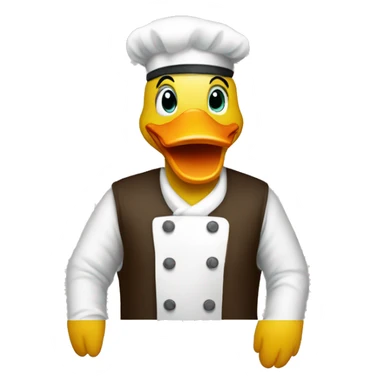 Barista Duck sticker