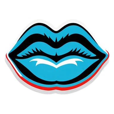 Kissing  sticker