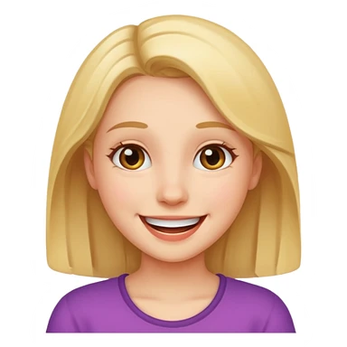 a girl genuinely feeling happy so so so much sticker