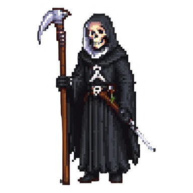 grim reaper sticker