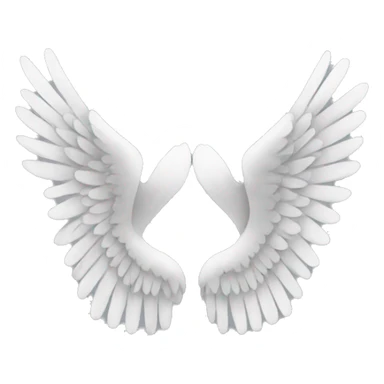 Two wings sticker