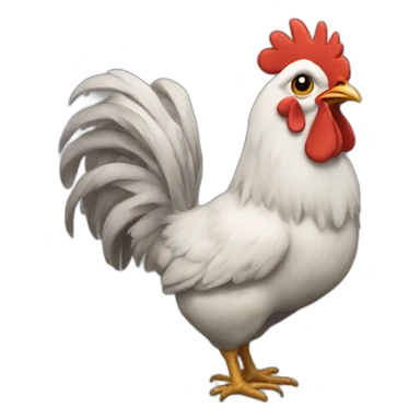 chicken  pen sticker