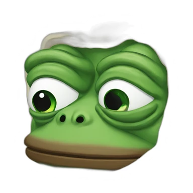 Sad-pepe-frog sticker