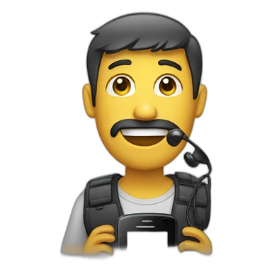 Mesii au téléphone  sticker