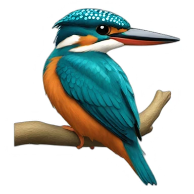 kingfisher sticker