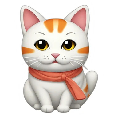 sushi-cat sticker