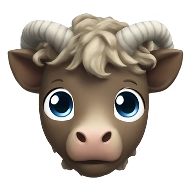 Moon calf frim Hogwarts Legacy sticker