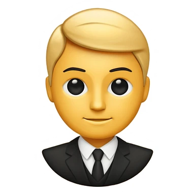 create a founder mode emoji to show how to be a manager, not a human. no a human or robot, more about the idea of a founder in the abstract. 

 sticker